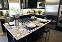 white granite kitchen